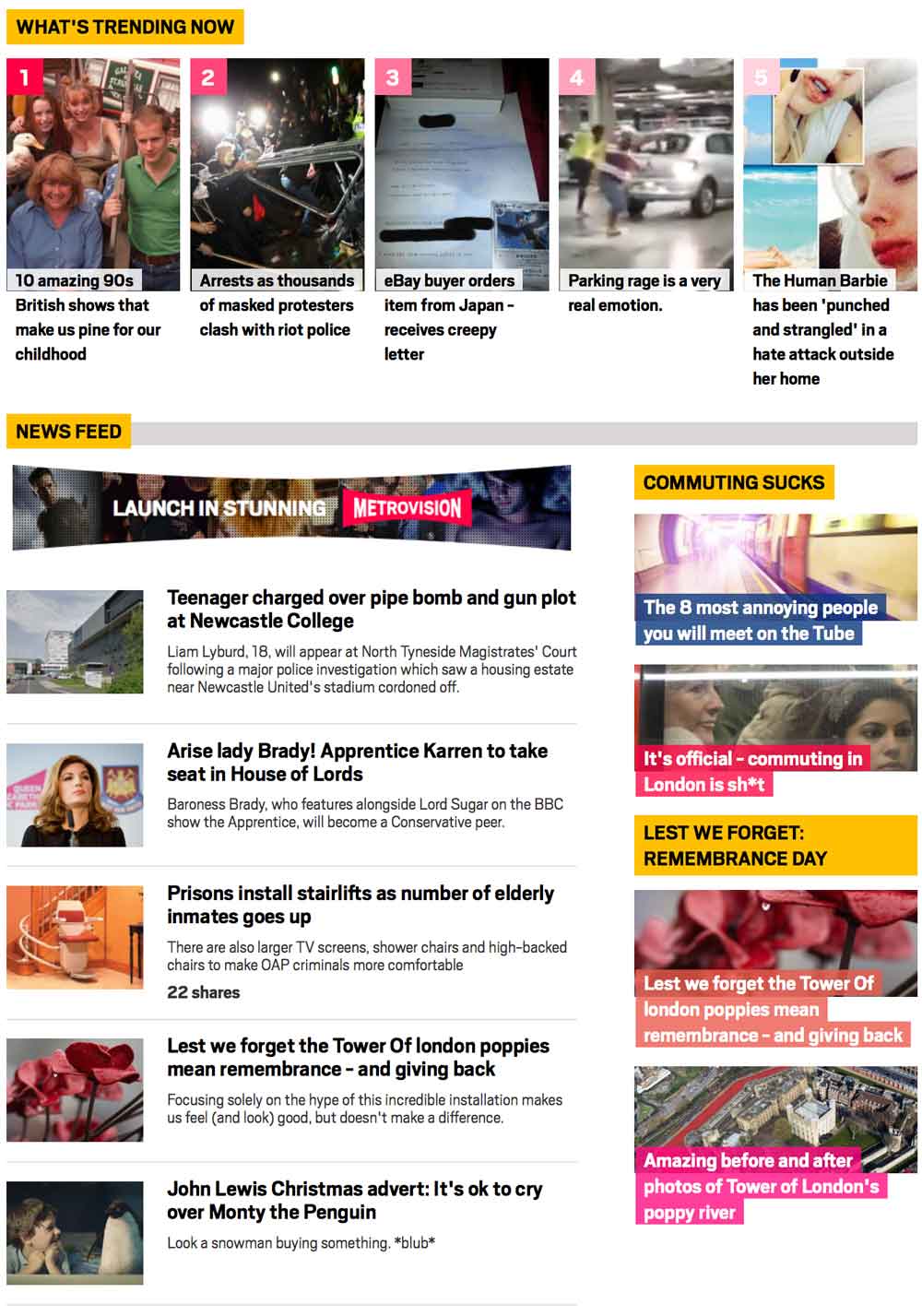 How software ate manual content placement on Metro.co.uk