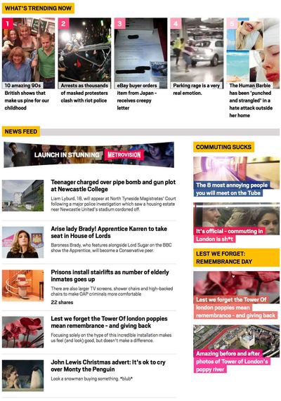 How software ate manual content placement on Metro.co.uk