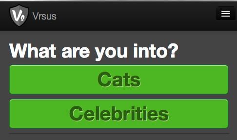 you vrsus me category