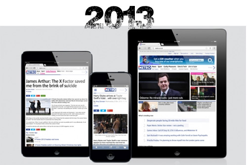 Metro.co.uk in 2013 on the WordPress VIP platform